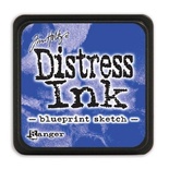 Штемпельна подушка Ranger - Distress Mini Ink Pad - Blueprint Sketch