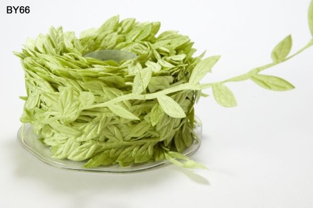 Стрічка Leaves, колір Parrot Green, довжина листочка 12м, 90cм