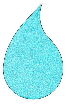 Пудра для ембосінгу Wow - Fluorescent Blue - Regular, 15 мл