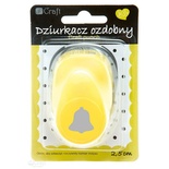 Дірокол фігурний 2,5см КОЛОКОЛЬЧЧИК, TM dpCraft (Dalprint)