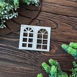 Чіпборд Вікно 2 3д, WOODchic, 7 см