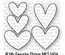 Ніж для вирубки My Favorite Things - Die-namics Lots of Hearts