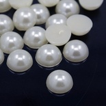 Напівперлинки White, 12x6мм, білий колір, 10 шт.