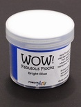 Flock - Бархатна пудра Wow Bright Blue Flock - Regular, 45 мл