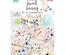Набір висічок для скрапбукінгу, колекція Sweet bunny 54 шт., ТМ Фабрика Декору