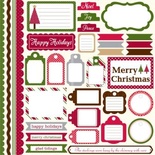 Наліпки від Echo Park - D&S Christmas