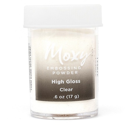 Пудра для ембоссинга Moxy Opaque White от American Crafts, белая, 17 г