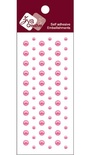 Половинки перлин на клейовій основі Dots Pearl - Rosy, 69 шт