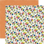 Аркуш двостороннього скрап-паперу Pie Charts, Paper & Glue, Echo Park, 30x30 см