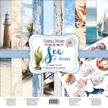 Набір скрап-паперу Sea of dreams 30,50x30,5см, ТМ Фабрика Декору