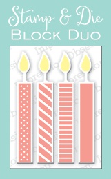 Ножі і штампи від Impression Obsession - Lg Candle Block