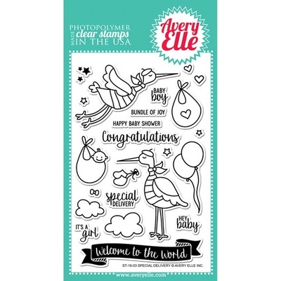 Акриловий штамп Avery Elle - Special Delivery Clear Stamps