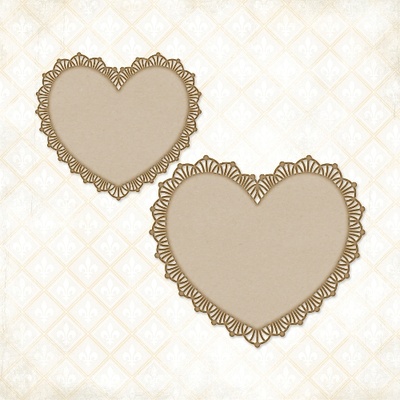 Чіпборд Blue Fern StudiOs-Frilly Hearts