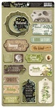 Чіпборд для скрапбукінгу від Scrapmir - Cozy Forest (англ.), 18 шт.