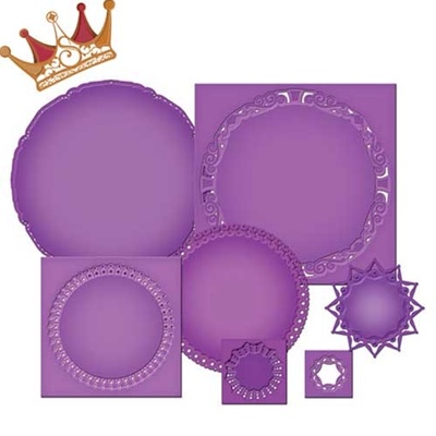 Ніж для вирубки Spellbinders - Gold Circles One, 7 шт.