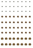Кристали на клейовій основі Want2Scrap - Rhinestones - Smokey Brown, 72