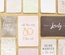 Набір карток Project Life by Becky Higgins - Core Kit - Modern Wedding, 616 штук