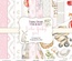 Набір скрап-паперу Boho Baby Baby Girl 20x20см, ТМ Фабрика Декору