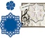 Набір ножів для вирубки Marianne Design Creatables - Doily Square