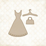 Чіпборд Blue Fern StudiOs-Brianna's Dress Set