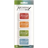 Набір архівних чорнил Ranger - Wendy VeccHi-Mini Archival Ink Pads - Kit 4