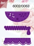 Набір ножів для вирубки Joy! Crafts Cutting & Embossing Dies- Pocket/RuffleFlap/Zipper