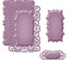 Ножі від Spellbinders - Heirloom Rectangle, 4 шт.