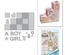 Ножі від Spellbinders — Shapeabilities Baby Step Block Card Etched Dies Thoughtful Expressions by Marisa Job