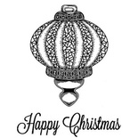 Гумовий штамп Sue Wilson - Mosaic Bauble