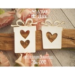Чіпборд ScrapBox - Подарунки з сердечками