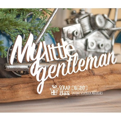 Чіпборд ScrapBox - My little gentlman Hi-397