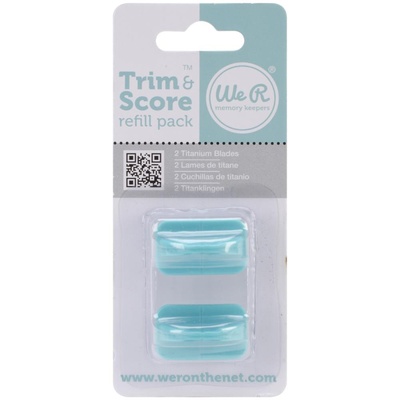 Змiнні леза до різака від We R Memory Keepers - Trim & Score Refill Blades, 2 шт.