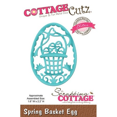 Ніж для вирубки CottageCutz - Spring Basket Egg