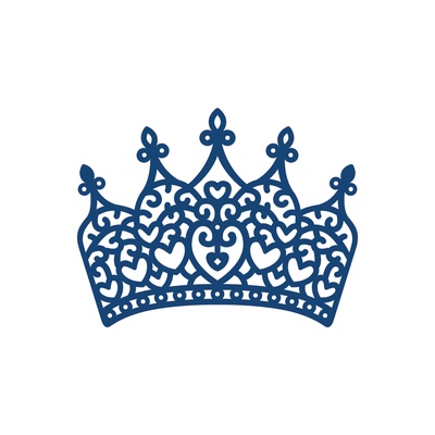 Нож для вырубки от Tattered Lace - Princess Crown - Корона принцессы