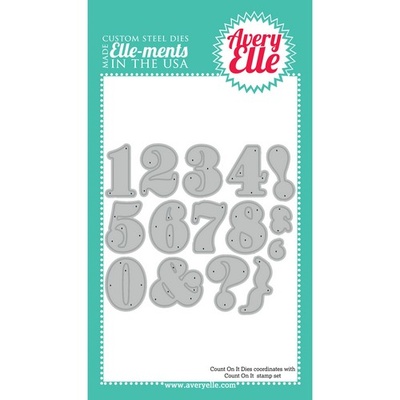 Ніж для вирубки Avery Elle - Die - Count On It Elle - ments