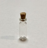 Декоративна пляшка з пробкою - BOTTLE/CORK 2x9 мм