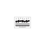 Набір штампів від Concord & 9th - Friend Like You Borders stamp 4 шт.