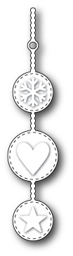 Ніж для вирубки від Memory Box - Holiday Pendant