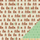 Двосторонній аркуш картону від American Crafts - Get Cozy, 30x30 см, 1 шт.