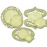 Ножі від Spellbinders — Fancy Framed Tags Four
