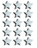 Прозорі епоксидні наліпки Epiphany Crafts - Bubble Caps Star 25