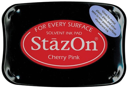 Перманентне чорнило Tsukineko - StazOn Pads Cherry Pink