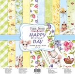 Набір скрап-паперу Happy Mouse Day 30,5x30,5см 10 аркушів, ТМ Фабрика Декору