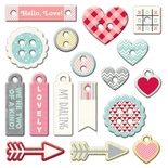 Ґудзики Fancy Pants - Be.Loved Buttons