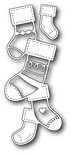 Ніж для вирубки від Poppystamps - Stacked Stockings