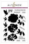 Набір штампів від Altenew - Painted Rose Stamp Set- Роза