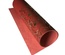 Відріз екошкіри з тисненням золотою фольгою Golden Pion Red 50x25см, ТМ Фабрика Декору