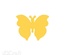 Дірокол фігурний 2,5см Метелик 4, TM dpCraft (Dalprint)