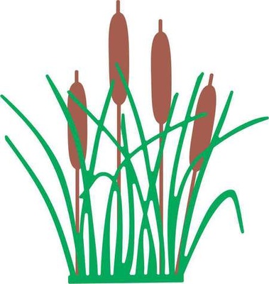 Ніж для вирубки від Cheery Lynn Designs - Cattails and Reeds