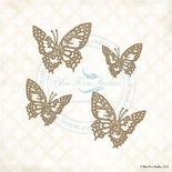 Чіпборд Blue Fern StudiOs-TatteRed Butterflies